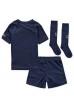 Paris Saint-Germain Babyklær Hjemme Fotballdrakt til barn 2022-23 Korte ermer (+ Korte bukser)